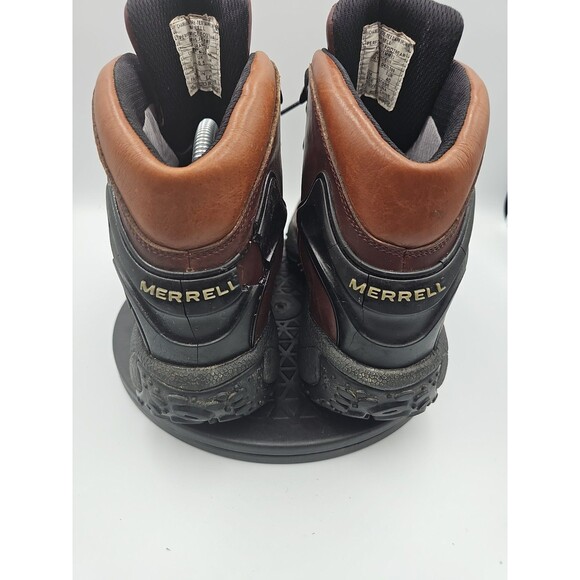 Merrell Men\'s Size US 9 Chameleon Gore-Tex Dark Brown Leather Work Boots main image 8